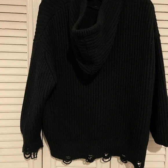 Iro Haedi merino wool hood sweater. - Picture 7 of 8